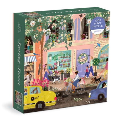 Spring Street 1000 PC Puzzle in a Square Box by Galison