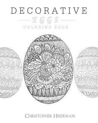 Decorative Eggs Coloring Book by Hiedeman, Christopher