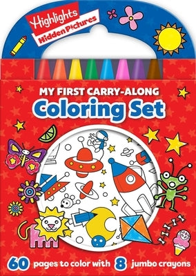 Highlights: My First Hidden Pictures Carry-Along Coloring Set by Foerster, Delaney