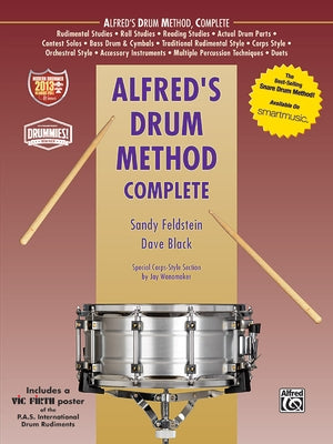 Alfred's Drum Method Complete: Book & Poster by Black, Dave