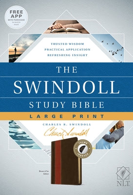 The Swindoll Study Bible NLT, Large Print by Swindoll, Charles R.