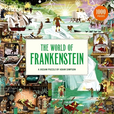 The World of Frankenstein: A Jigsaw Puzzle by Adam Simpson by Simpson, Adam