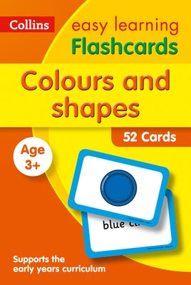 Collins Easy Learning Preschool - Colours and Shapes Flashcards by Collins Easy Learning