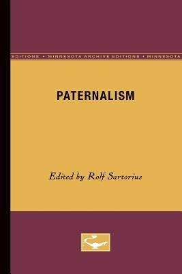 Paternalism by Sartorius, Rolf