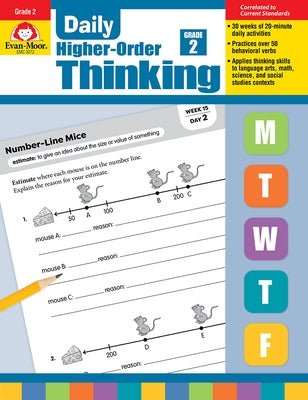 Daily Higher-Order Thinking, Grade 2 Teacher Edition by Evan-Moor Corporation