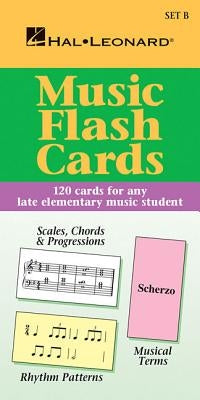 Music Flash Cards - Set B: Hal Leonard Student Piano Library by Hal Leonard Corp