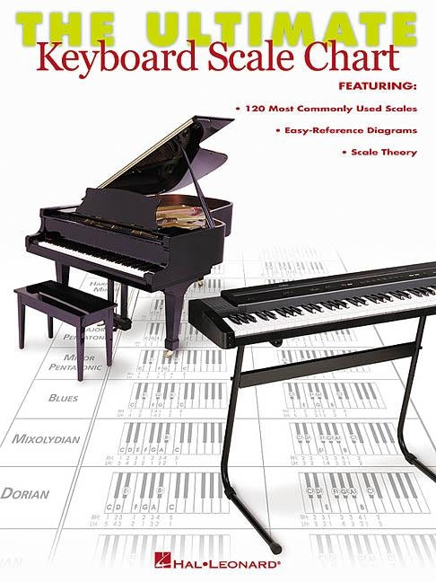 The Ultimate Keyboard Scale Chart by Hal Leonard Corp