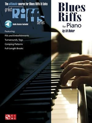 Blues Riffs for Piano - Book/Online Audio by Baker, Ed