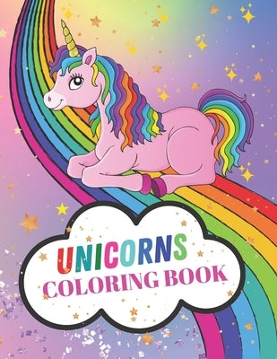 Unicorn Coloring Book: 8.5" x 11" 120 Pages Unicorns Coloring and Activity Book For Kid by MC, D.