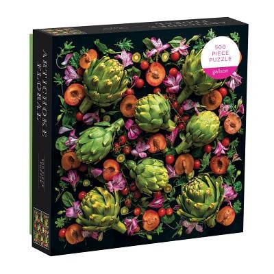 Artichoke Floral 500 Piece Puzzle by Galison