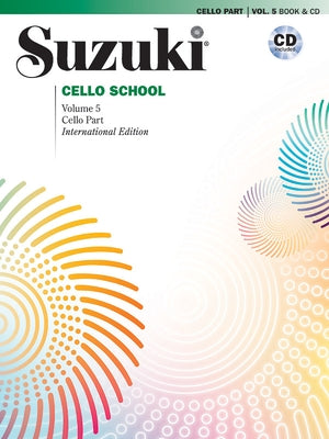 Suzuki Cello School, Vol 5: Cello Part, Book & CD by Tsutsumi, Tsuyoshi