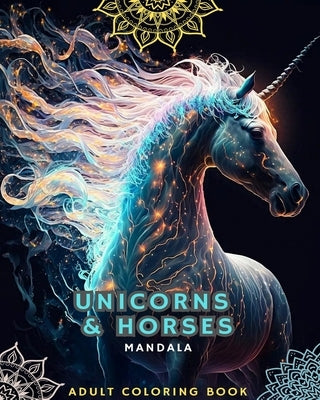 Unicorns and Horses - Coloring Book for Adults with Mandalas: With Magnificent Unicorns and Horses with Mandala Patterns by Mandalas