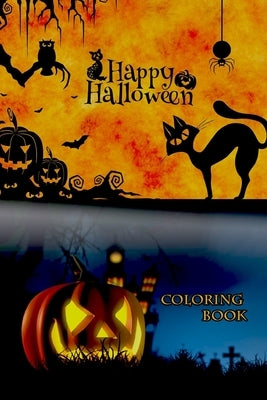 Happy Halloween Coloring Book: For children, Spooky Workbook! by Books, Halloween