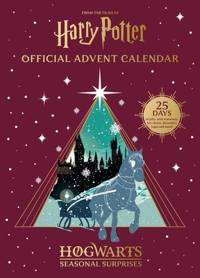 Harry Potter Official Advent Calendar Hogwarts Seasonal Surprises: 25 Days of Gifts, with Stationery, Key Chains, Washi Tapes and More! by Insight Editions