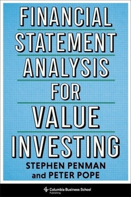 Financial Statement Analysis for Value Investing by Penman, Stephen