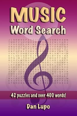 Music Word Search by Lupo, Dan