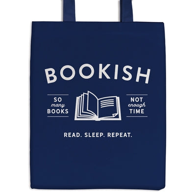 Bookish Canvas Tote Bag by Galison