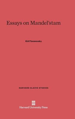 Essays on Mandel'stam by Taranovsky, Kiril