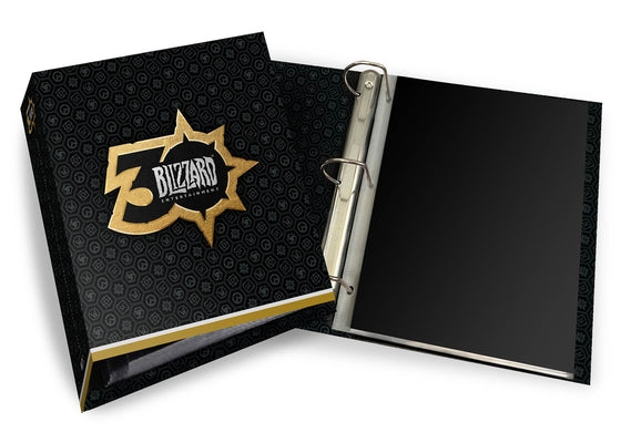 The Blizzard 30th Anniversary Pin Portfolio Binder W/Exclusive Pin by Entertainment, Blizzard