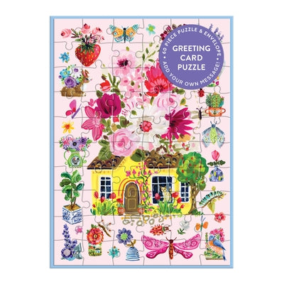 Buzzy Bouquets Greeting Card Puzzle by Galison