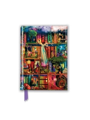 Aimee Stewart: Treasure Hunt Bookshelves (Foiled Pocket Journal) by Flame Tree Studio