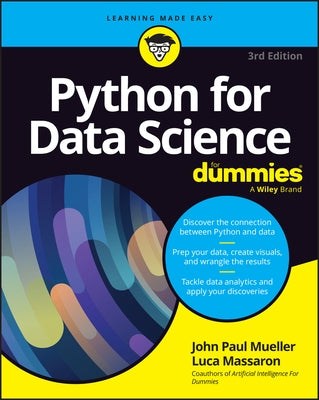 Python for Data Science for Dummies by Mueller, John Paul