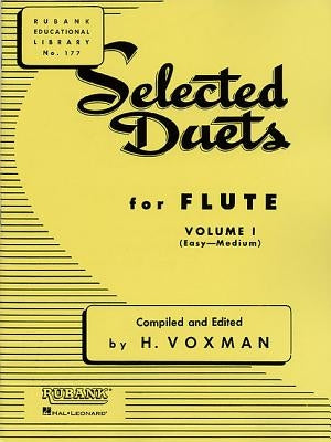 Selected Duets for Flute: Volume 1 - Easy to Medium by Voxman, H.