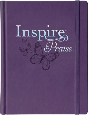 Inspire Praise Bible NLT (Hardcover Leatherlike, Purple, Filament Enabled): The Bible for Coloring & Creative Journaling by Tyndale