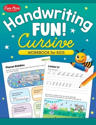 Handwriting Fun! Cursive, All Grades Workbook by Evan-Moor Educational Publishers