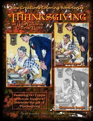 New Creations Coloring Book Series: Thanksgiving by Davis, Brad