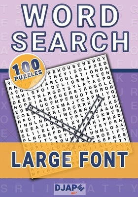 Word Search: 100 puzzles in large font! by Djape