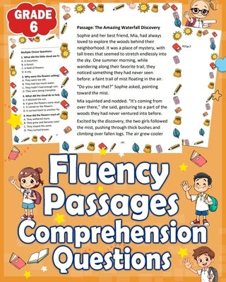 Fluency Passages Grade 6 Comprehension Questions: 6th Grade Reading Fluency Passages with Comprehension Questions Improve Reading Skills for Grade 6 S by Laurence, Marcelina