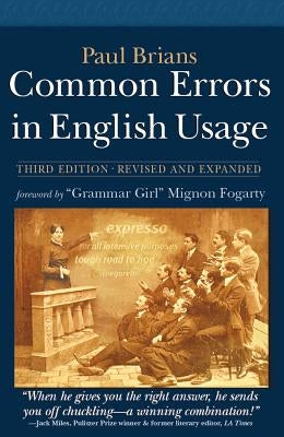 Common Errors in English Usage by Brians, Paul