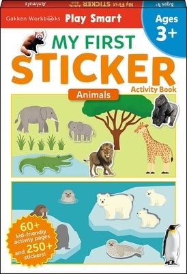 Play Smart My First Sticker Activity Book Animals by Gakken Early Childhood Experts