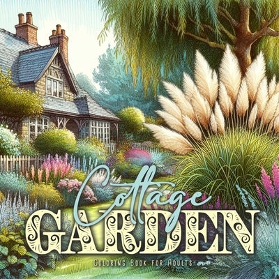 Cottage Garden Coloring Book for Adults: Cottages Coloring Book for Adults Gardens Coloring Book for Adults by Publishing, Monsoon