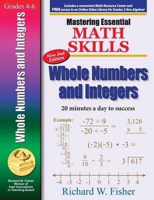 Mastering Essential Math Skills Whole Numbers and Integers, 2nd Edition by Fisher, Richard