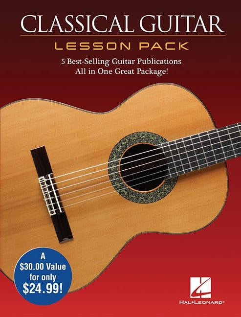 Classical Guitar Lesson Pack: Boxed Set with Four Publications and One DVD in One Great Package [With DVD] by Hal Leonard Corp