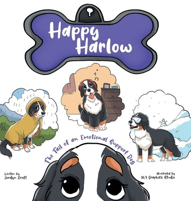 Happy Harlow: The Tail of an Emotional Support Dog by Croft, Jordyn