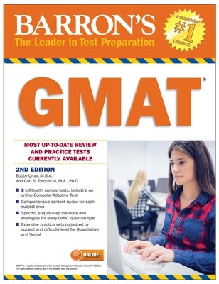 GMAT with Online Test by Umar, Bobby