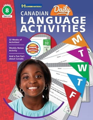 Canadian Daily Language Activities Grade 8 by Summers, Eleanor M.