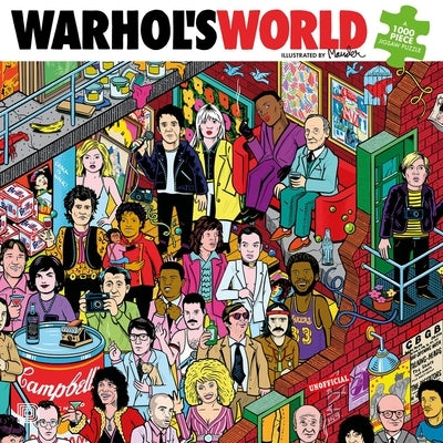 Warhol's World: A 1000 Piece Jigsaw Puzzle by Ander, Martin