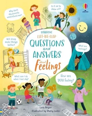 Lift-The-Flap Questions and Answers about Feelings by Bryan, Lara