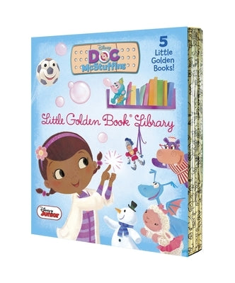 Doc McStuffins Little Golden Book Library (Disney Junior: Doc McStuffins): As Big as a Whale; Snowman Surprise; Bubble-Rific!; Boomer Gets His Bounce by Various