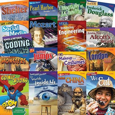 Time Grades 6-8 Set 2, 17-Book Set by Teacher Created Materials