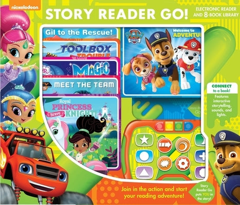 Nickelodeon: Story Reader Go! Electronic Reader and 8-Book Library by Pi Kids