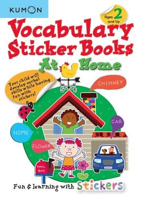 Vocabulary Sticker Books at Home by Kumon