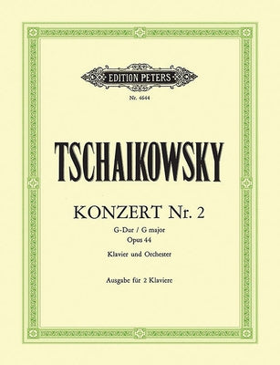 Piano Concerto No. 2 in G Op. 44 (Edition for 2 Pianos) by Tchaikovsky, Peter Ilyich