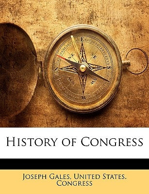 History of Congress by United States Congress