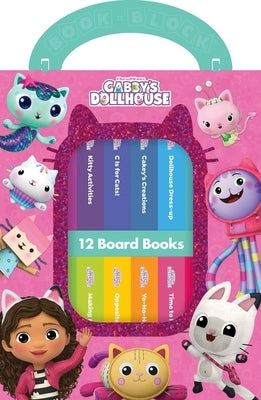 DreamWorks Gabby's Dollhouse 12 Board Books by Pi Kids