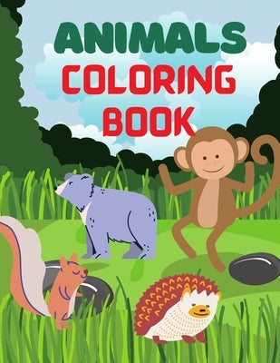 Animals Coloring Book: Animals Coloring Book For Kids Aged 4-8 Big book of Pets, Wild Animals, Birds, Insects and Sea Creatures, Great gift f by Elgak, Tagred